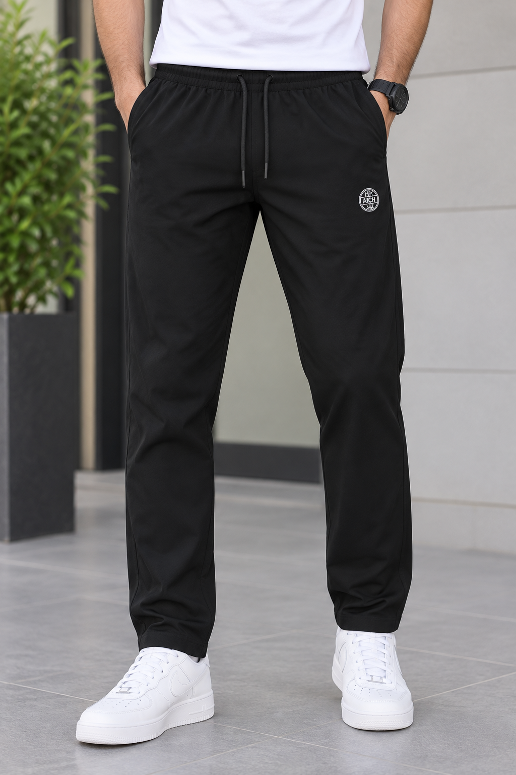 Navy Trackpant Lower